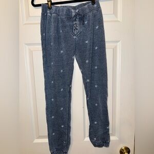 Vintage Havana Blue Star Print Joggers